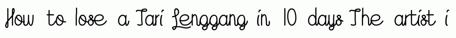 Tari Lenggang