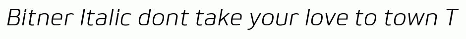 Bitner Italic