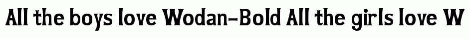 Wodan-Bold