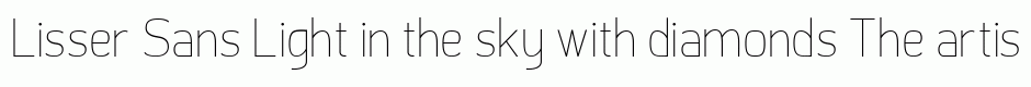 Lisser Sans Light