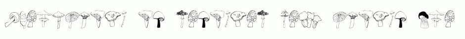 Funghi Mania Illustrations