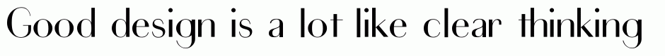 Sans Serif Didot
