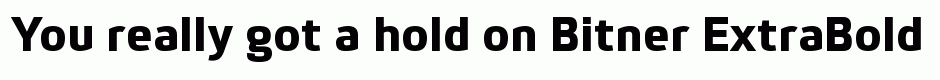 Bitner ExtraBold