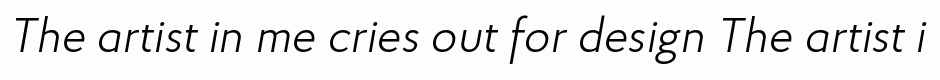 Proba Pro Light Italic