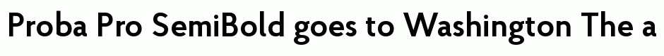 Proba Pro SemiBold