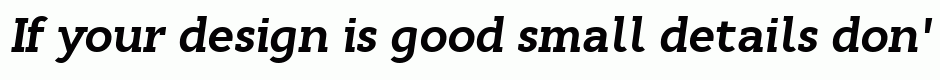 Cyntho Slab Pro Bold Italic
