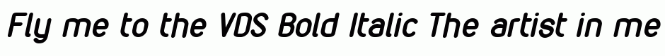 VDS Bold Italic