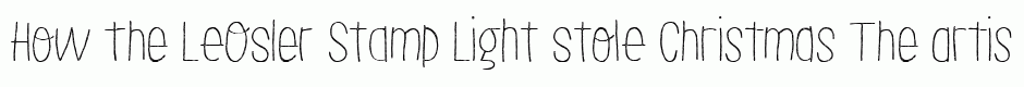 LeOsler Stamp Light