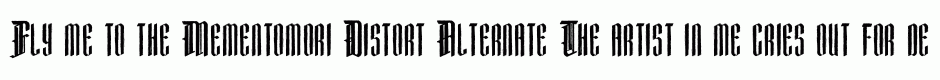 Mementomori Distort Alternate
