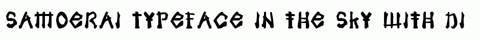 Samoerai Typeface