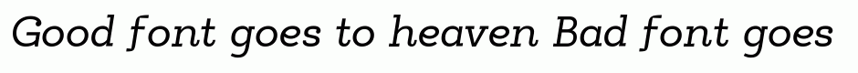 Egalite Italic