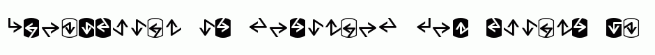 Palm Icons arrows