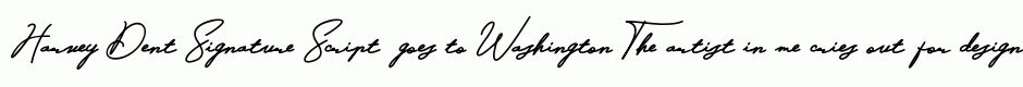 Harvey Dent Signature Script