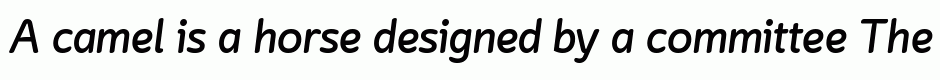 Lounge Bold Italic