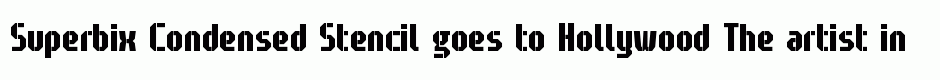 Superbix Condensed Stencil