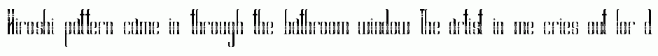 Hiroshi pattern