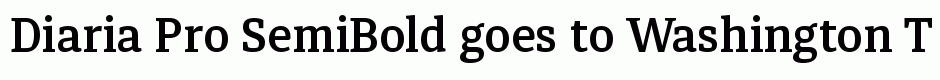 Diaria Pro SemiBold