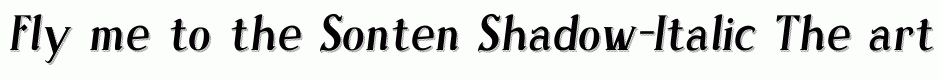 Sonten Shadow-Italic