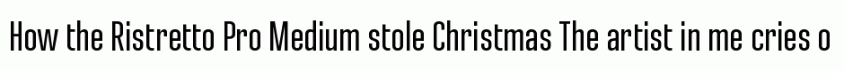 Ristretto Pro Medium