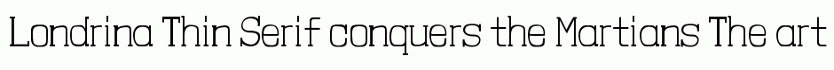 Londrina Thin Serif