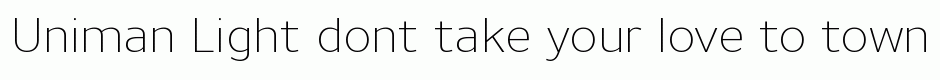 Uniman Light