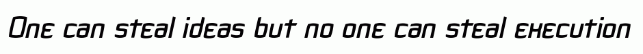 Quam bold italic