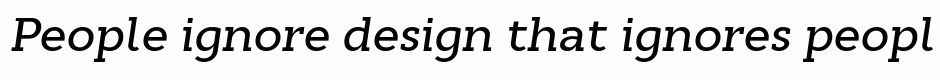 Cyntho Slab Pro Medium Italic