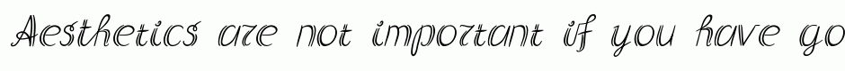 Double italic