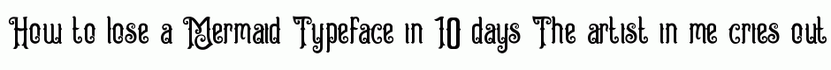 Mermaid Typeface