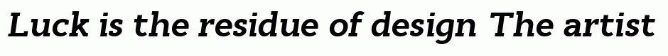 Cyntho Slab Pro Bold Italic