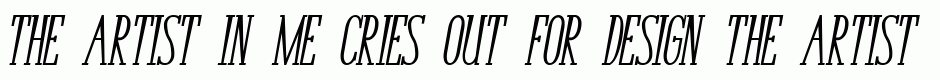 Bunga Cengkih Italic Bold