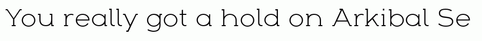 Arkibal Serif Light