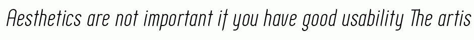 Zoo300 Light Italic