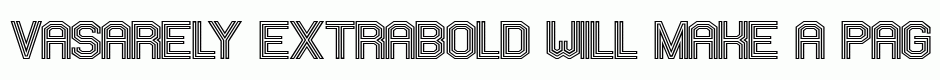 VASARELY extrabold