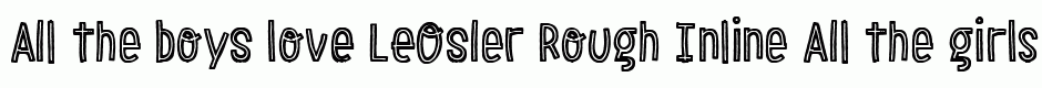 LeOsler Rough Inline