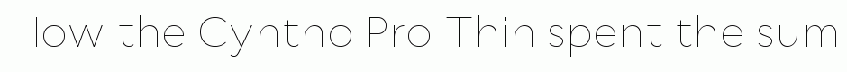 Cyntho Pro Thin