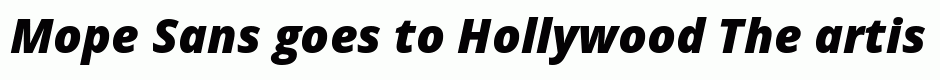Mope Sans