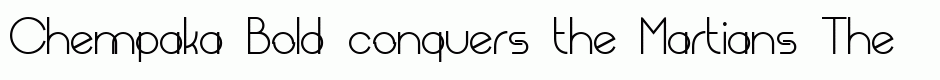 Chempaka Bold