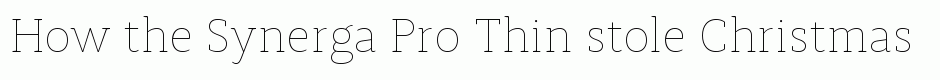 Synerga Pro Thin