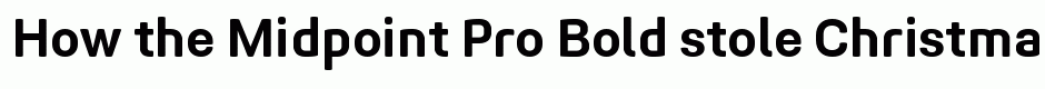 Midpoint Pro Bold