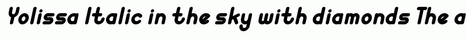 Yolissa Italic