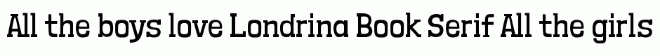 Londrina Book Serif