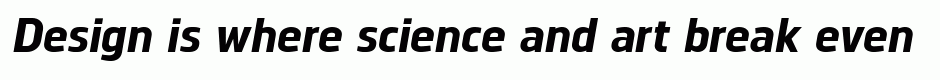 Norpeth ExtraBold Italic