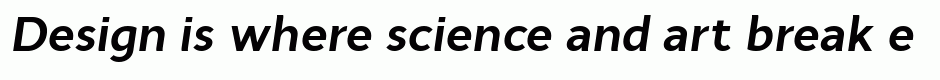 Cyntho Pro Bold Italic