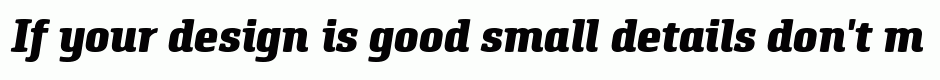 Pancetta Serif Pro Black Italic