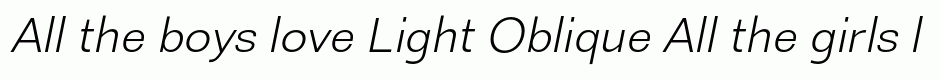 Light Oblique