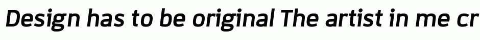 Korpo Sans bold italic