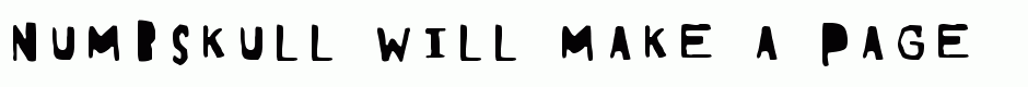 Numbskull