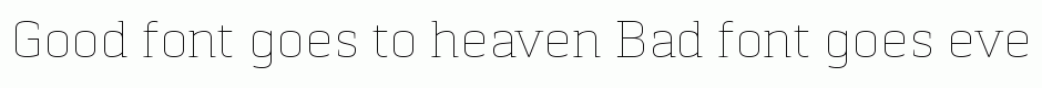Pancetta Serif Pro Thin