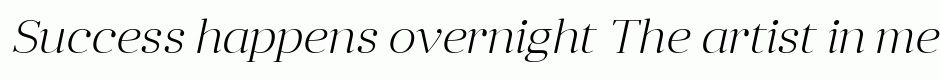 Anglecia Pro Display ExtraLight Italic